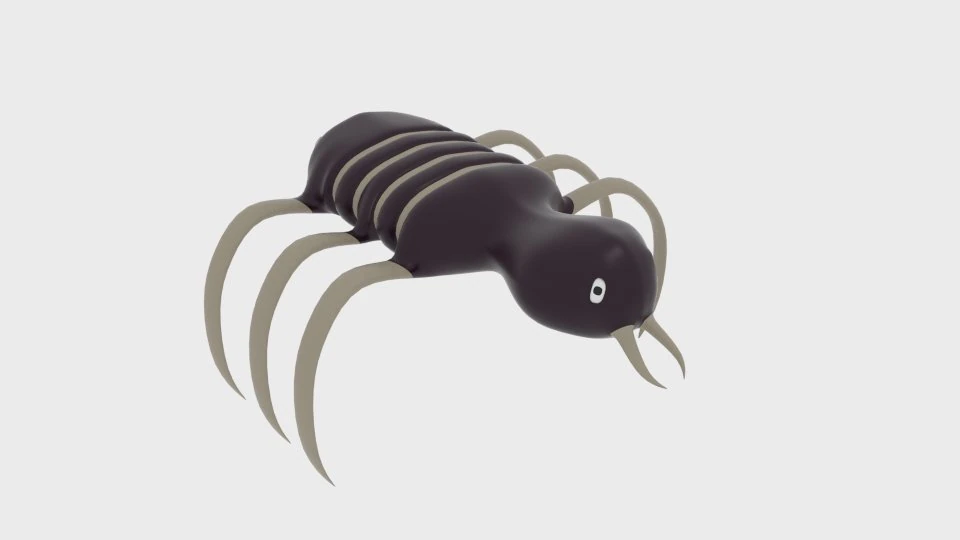 space bug 3D Model .c4d .max .obj .3ds .fbx .stl .blend 