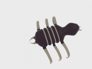 space bug 3D-Modell