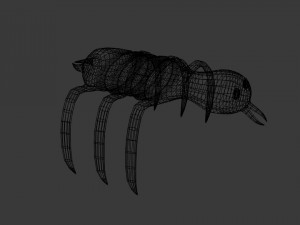 space bug 3D-Modell