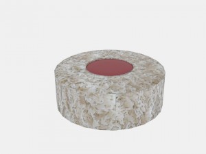 sushi round Modelo 3D
