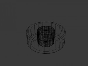 sushi round Modelo 3D