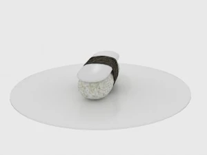 sushi plate 3D Model