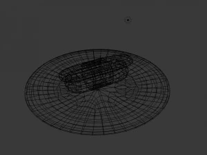 sushi plate 3D Model