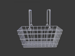 shopping basket 3D 모델