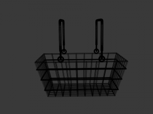 shopping basket 3D 모델
