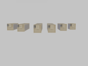 toon skyscrapers pack 2 3D Model