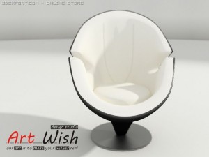 new conchi armchair vg home 3D Model