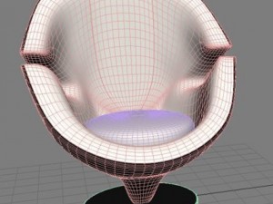 new conchi armchair vg home 3D Model
