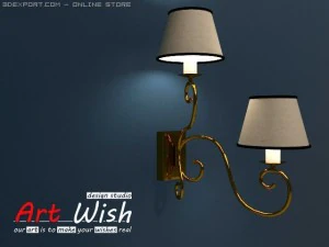 wandlamp baga 2054 3D Model
