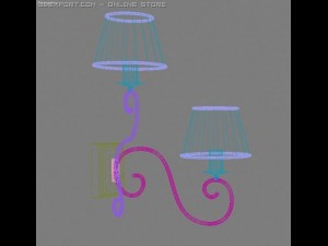 wall lamp baga 2054 Modelo 3D