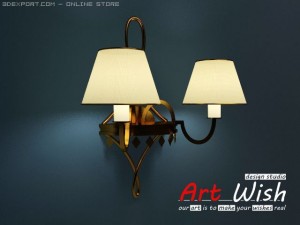 wall lamp baga 2055 Model 3D