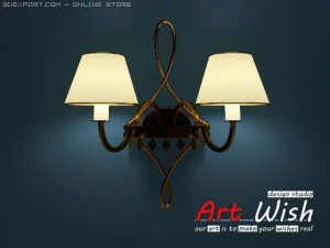 wall lamp baga 2055 3D Model