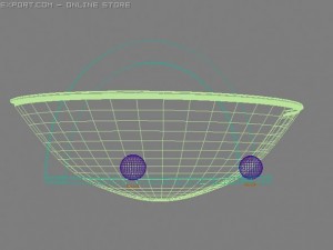 wall lamp shell Model 3D