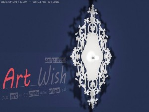 wall lamp josephine Modello 3D