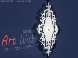 wall lamp josephine 3D Model