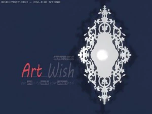wall lamp josephine 3D Model