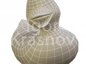 duck toy 3D मॉडल