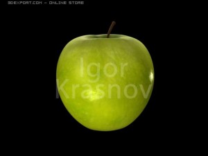 apple Modelo 3D