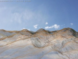 sand terrain 3D Model