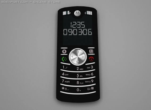 motorola f3 3D Model .c4d .max .obj .3ds .fbx .stl .blend