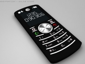 motorola f3 3D-Modell
