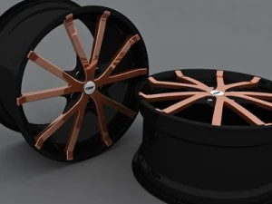 tsw rocket 5 auto rims 3D Model