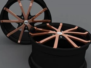 tsw rocket 5 auto rims 3D Model