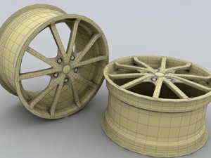 tsw rocket 5 auto rims Modelo 3D