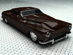 エルメスのクラシックカー 3Dモデル