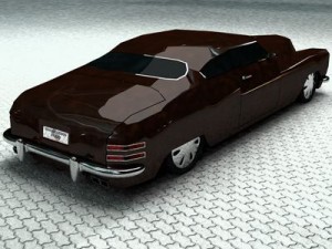 hermes classic car 3D Modell
