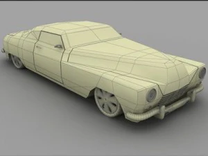 hermes classic car 3D Model