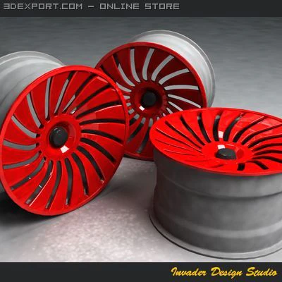 zephir auto rim 3D Model .c4d .max .obj .3ds .fbx .stl .blend 