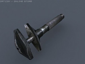old french wrench 3D-Modell