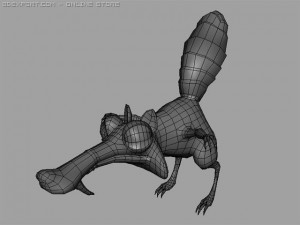 scrat 3D Модель