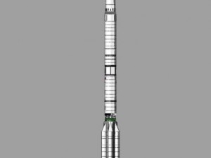 proton rocket Model 3D