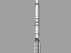 proton rocket 3D Model