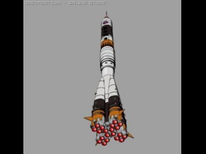 soyuzu rocket 3D Model