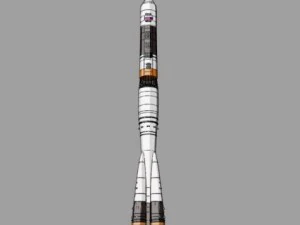 soyuzu rocket 3D Model