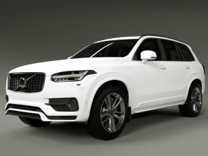 volvo xc90 t8 2017 Modello 3D