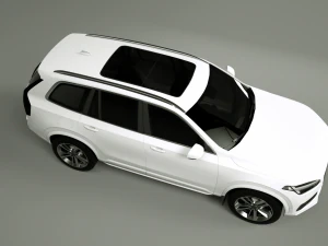volvo xc90 t8 2017 3D Model