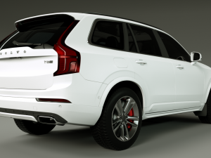 volvo xc90 t8 2017 3D-Modell