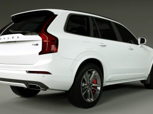volvo xc90 t8 2017 3D Model