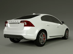 volvo s60 2018 3D Model
