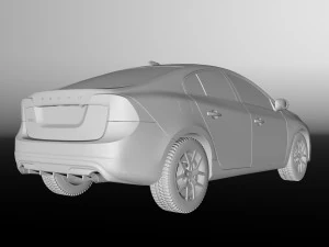 volvo s60 2018 3D Model