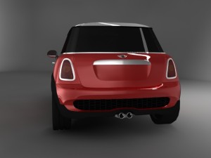 mini cooper s 3D Model
