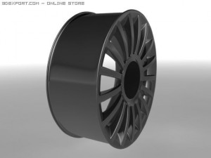 car rim 3D 模型