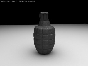 handgrenade Modelo 3D