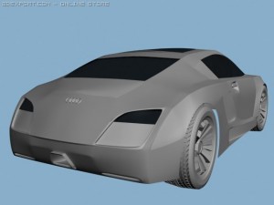 audirsq 3D मॉडल