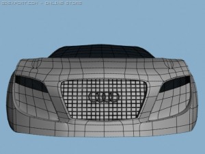 audirsq 3D मॉडल