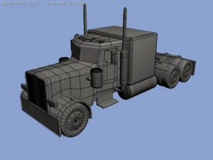 caminh&atilde;o Modelo 3D
